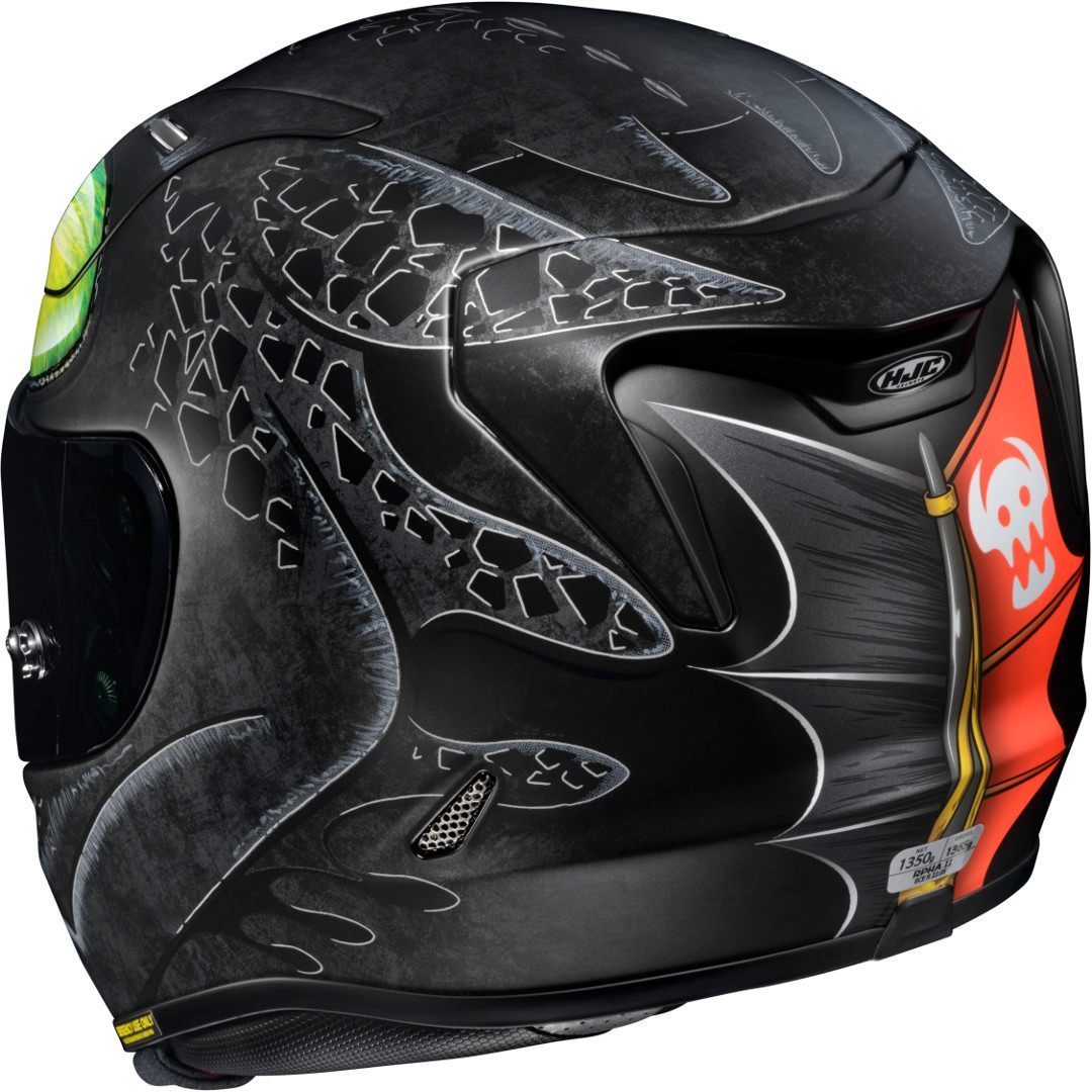 HJC RPHA 11 Toothless DreamWorks Шлем