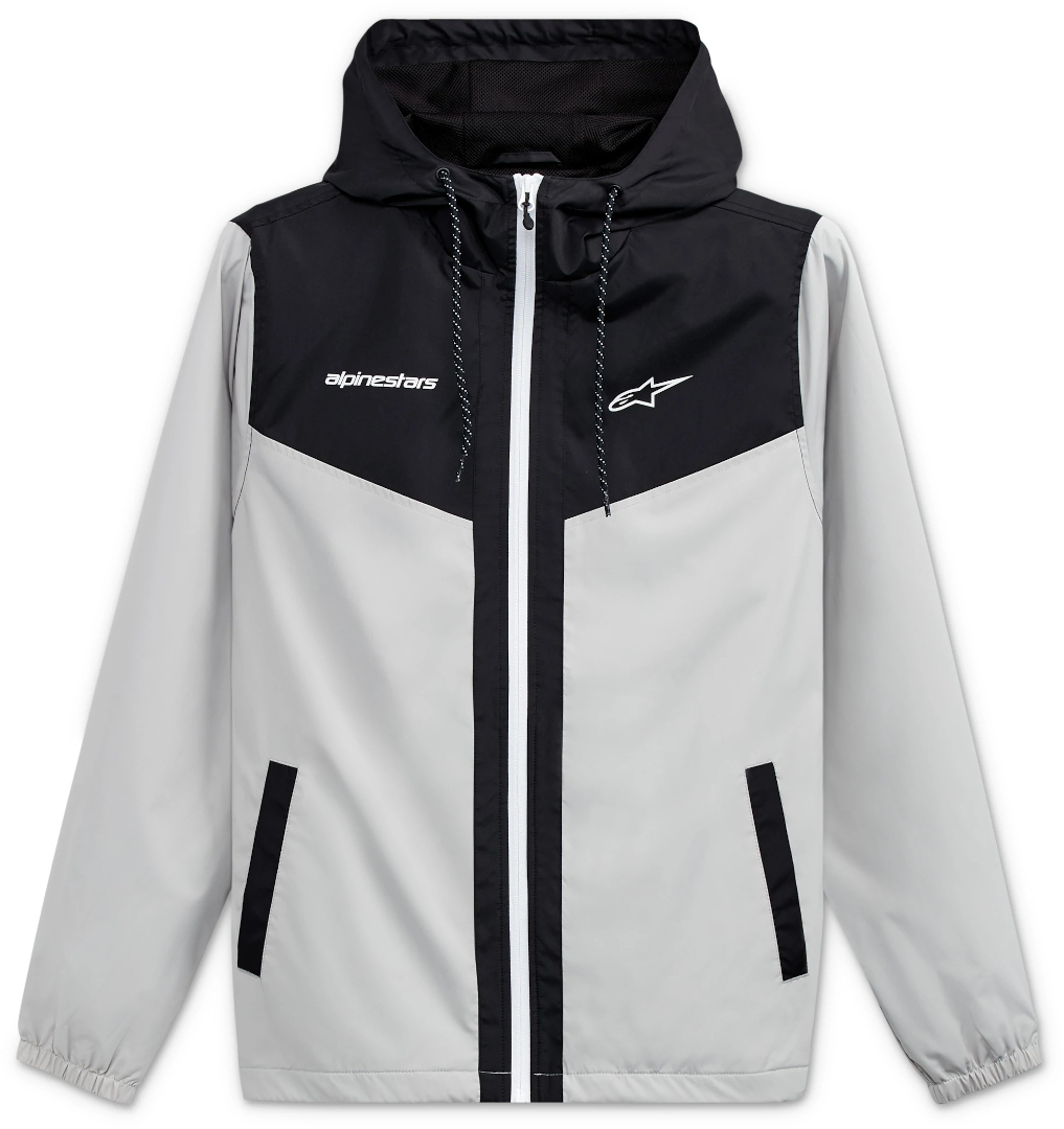 Alpinestars Plex Jasje, zwart-wit, afmeting L