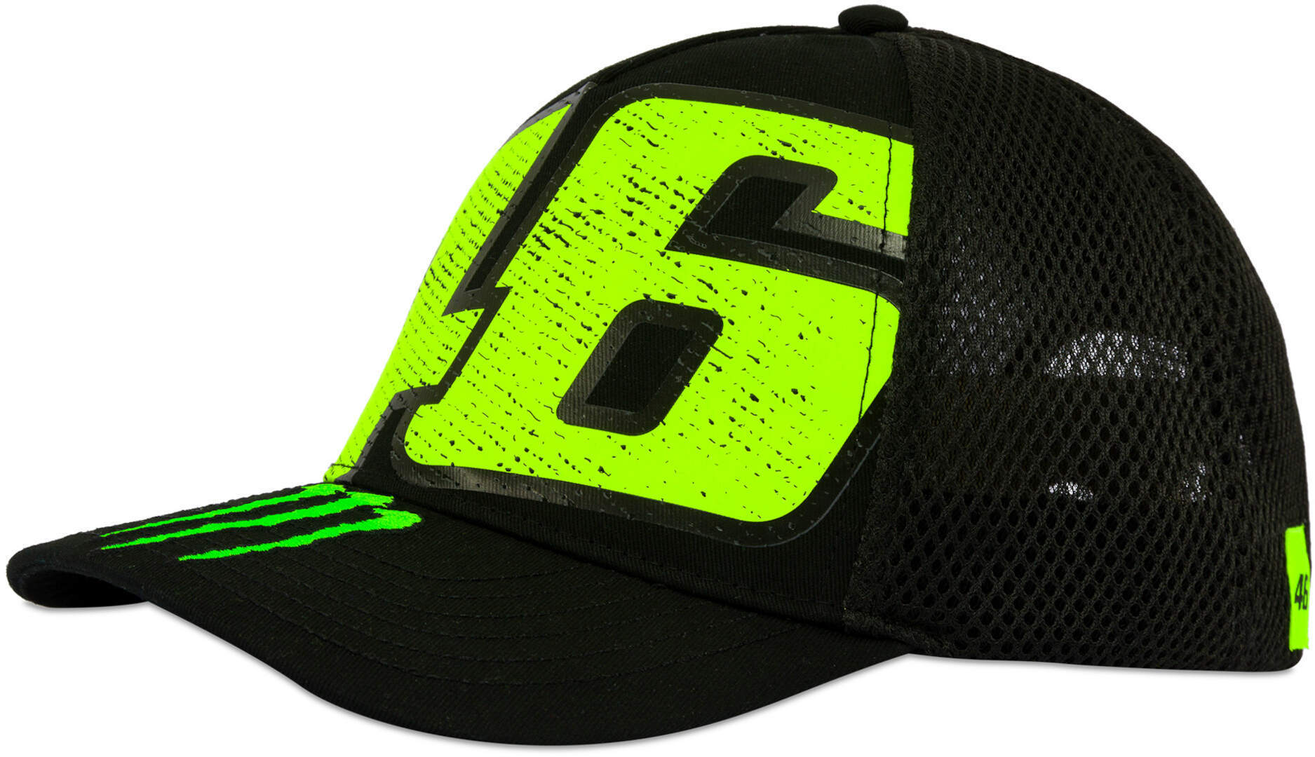 VR46 Trucker 46 Monster Cap, black-green, black-green, Size One Size