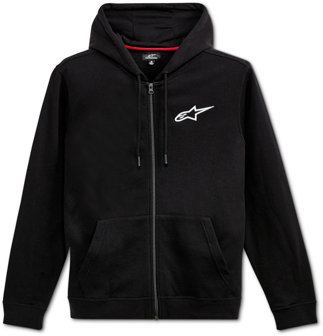 Alpinestars Ageless Chest Hoodie met ritssluiting, zwart, afmeting L