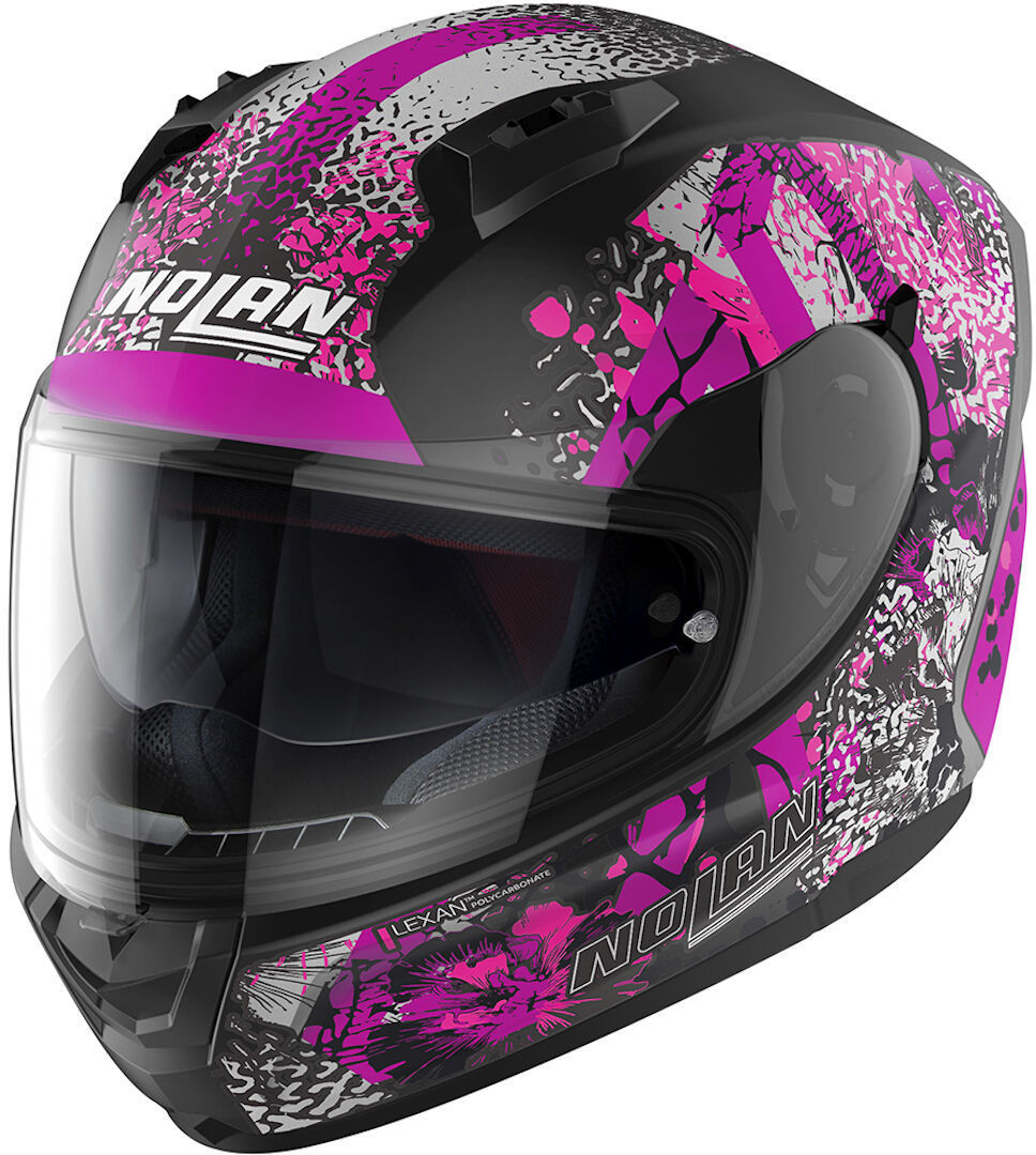 Nolan N60-6 Eufor Helmet, black-pink, Size 2XS, black-pink, Size 2XS