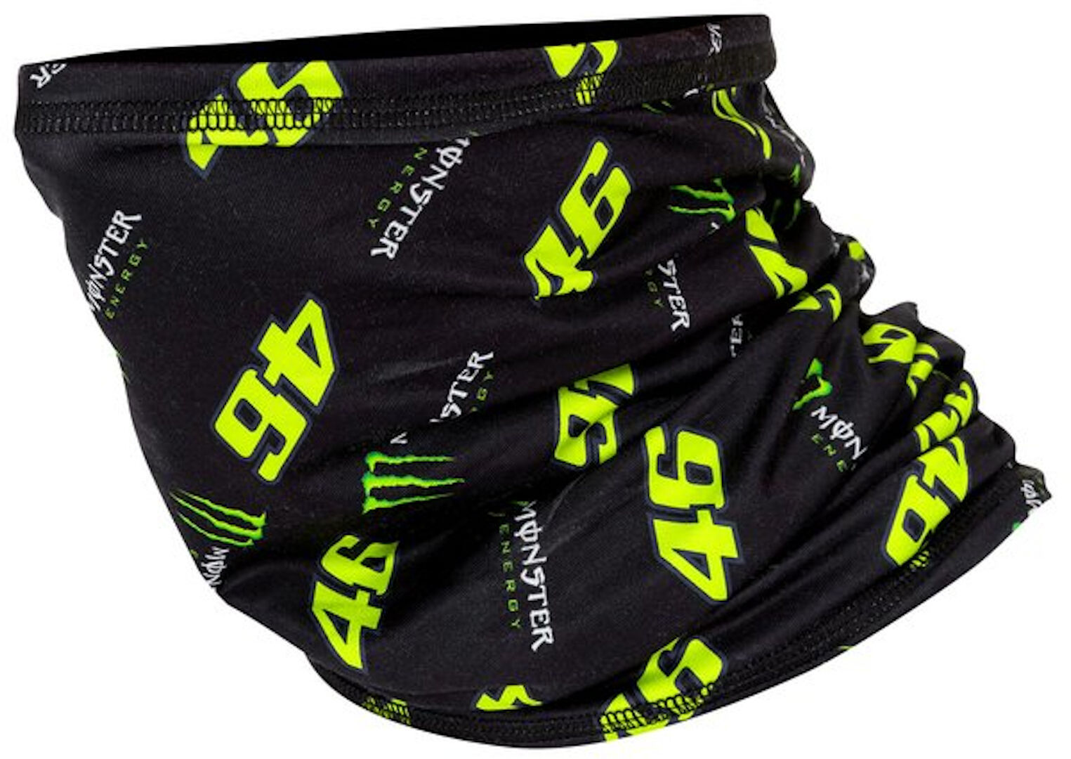 VR46 Monster 46 Neck Warmer, black-yellow, black-yellow, Size One Size