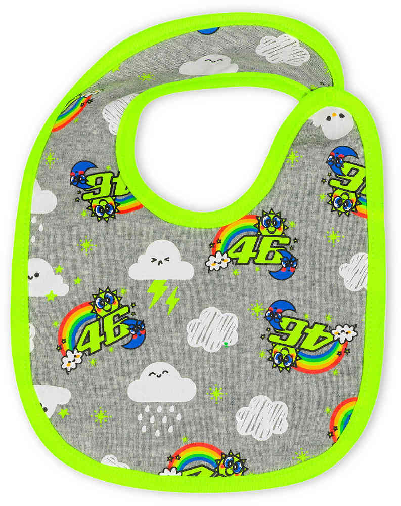 VR46 Sun and Moon Baby Bib