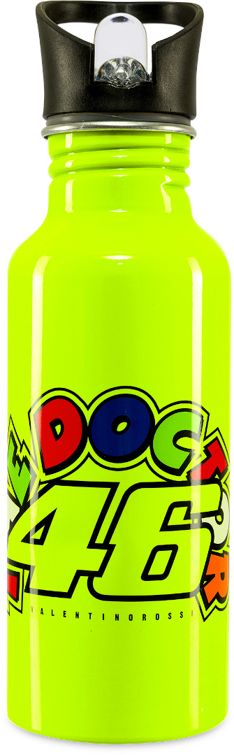 VR46 The Doctor 46 Water Bottle, yellow, yellow, Size One Size