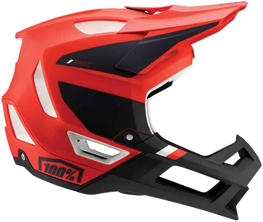 100% Trajecta Capacete downhill