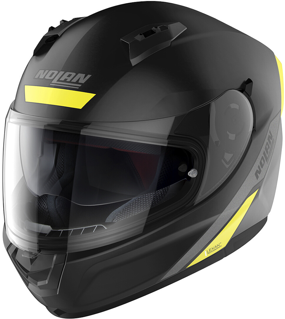 Nolan N60-6 Staple Helmet, black-yellow, Size XL, black-yellow, Size XL