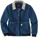 Carhartt Relaxed Fit Denim Sherpa 레이디스 재킷