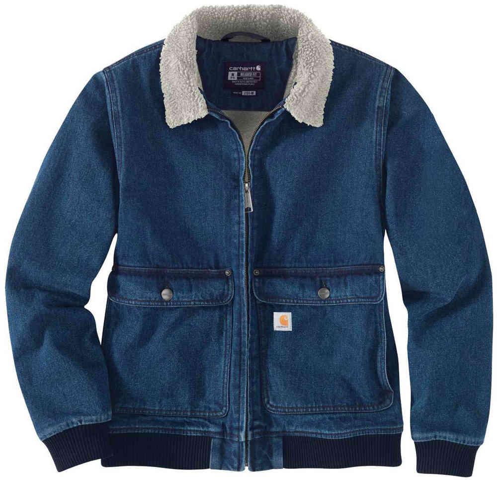 Carhartt Relaxed Fit Denim Sherpa Женский жакет
