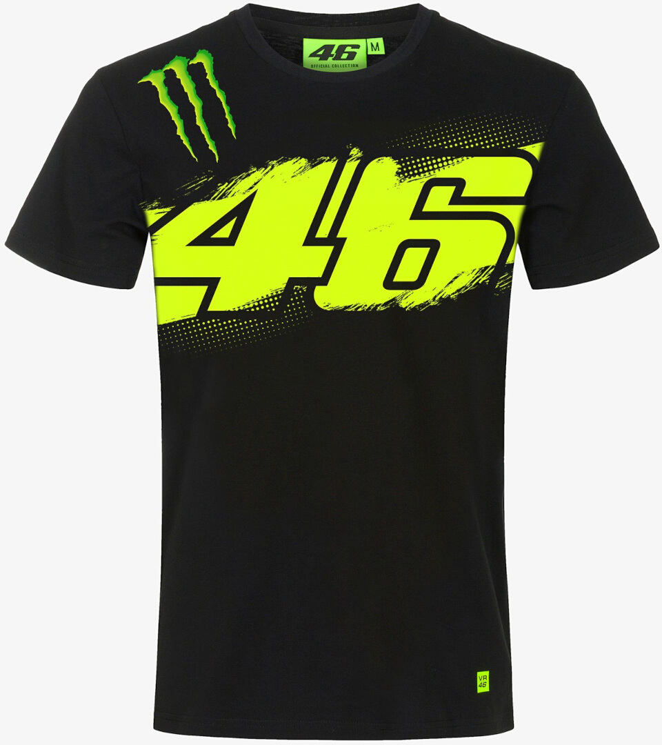 V46 Monster Monza T-shirt, zwart-groen, afmeting S