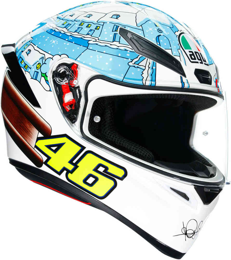 AGV K-1 Rossi Winter Test 2017 Helm