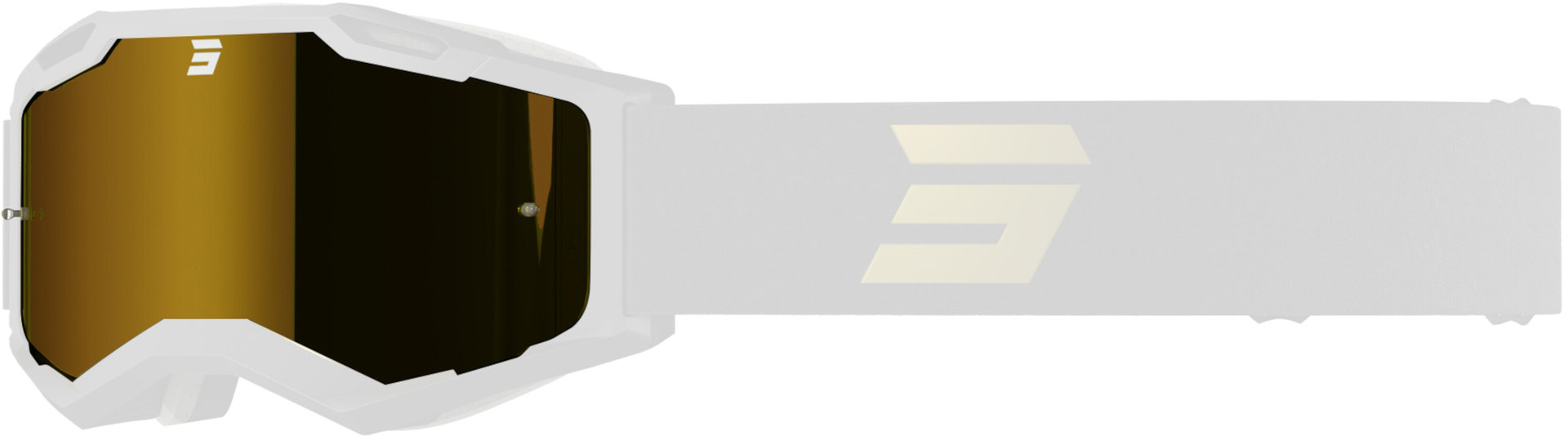 Shot Iris 2.0 / Assault 2.0 Replacement Lens, gold, gold, Size One Size
