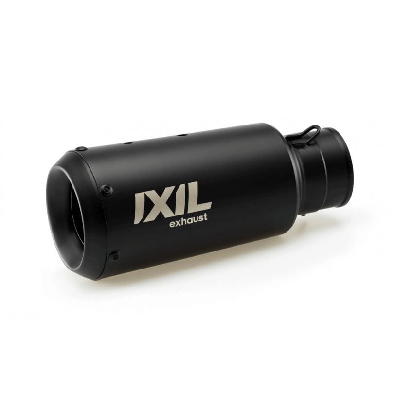 IXIL RB silencieux noir en acier inoxydable HONDA NC 700 X/S, 12-, NC 750 X/S, Integra, 14-, E-gepr. (Euro 3+4+5)