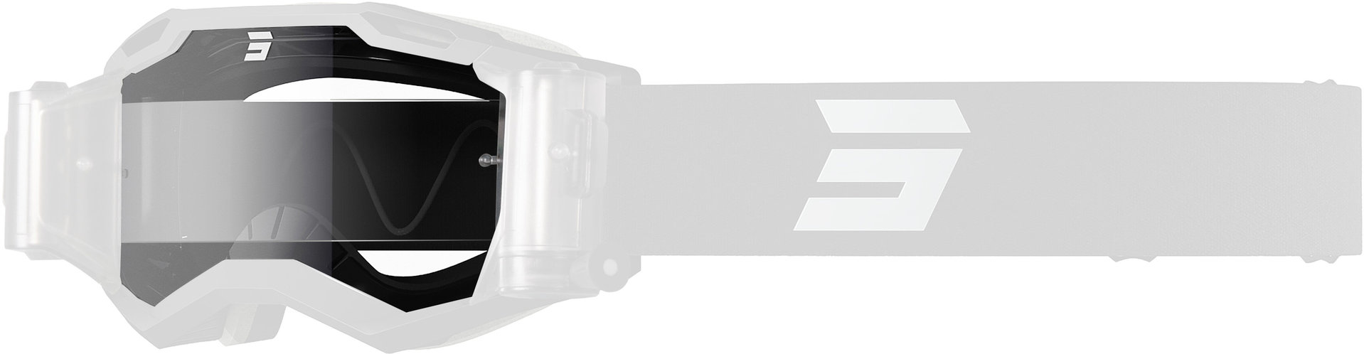 Shot Iris 2.0 / Assault 2.0 Roll-Off Replacement Lens, clear, clear, Size One Size