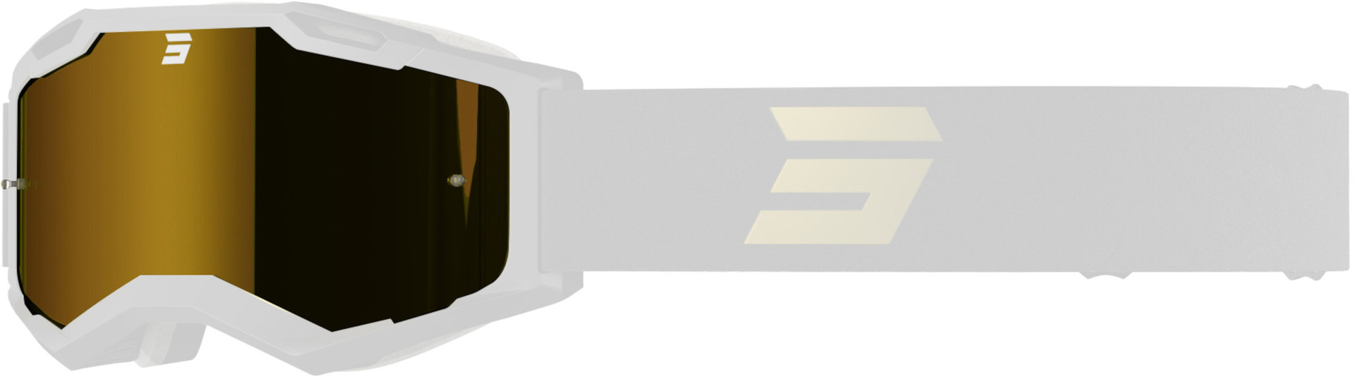Shot Iris 2.0 / Assault 2.0 Antifog Replacement Lens, gold, gold, Size One Size