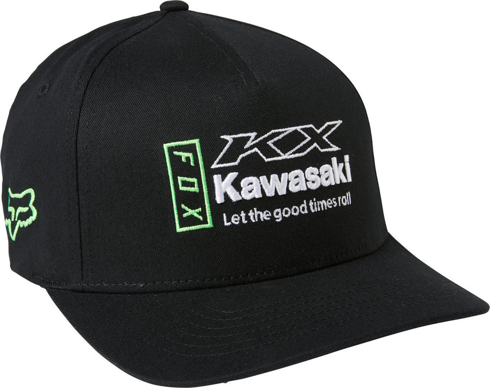 FOX Kawasaki Flexfit Czapka