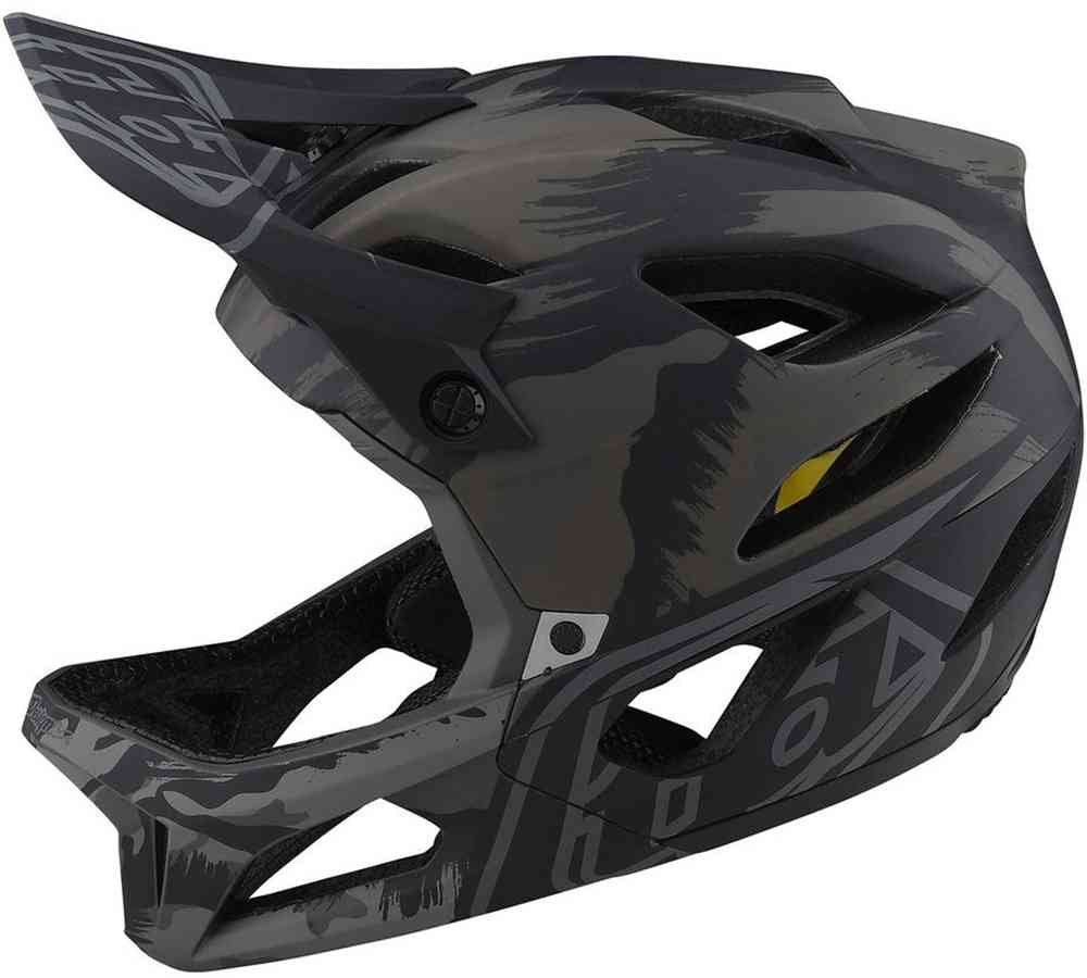 Troy Lee Designs Stage Brush Camo Military Casque de vélo