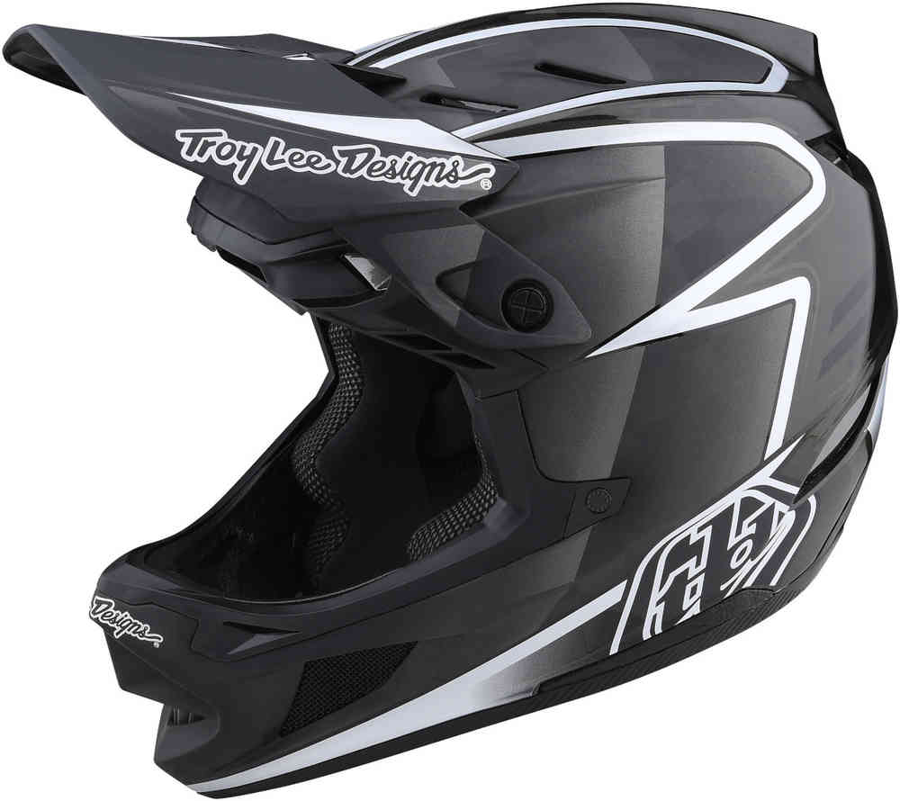 Troy Lee Designs D4 Carbon Lines Casque de descente