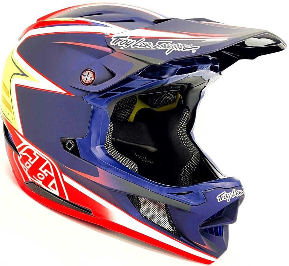 Troy Lee Designs D4 Carbon Lines Downhill Helm