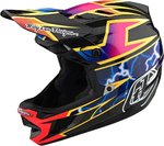 Troy Lee Designs D4 Carbon Lightning Hjelm ned ad bakke