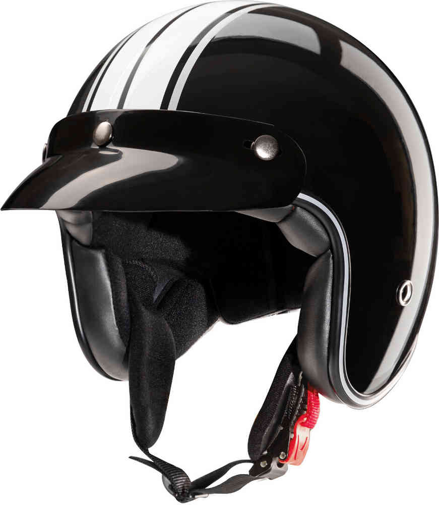 Redbike RB-742 Stripes Jet Helmet