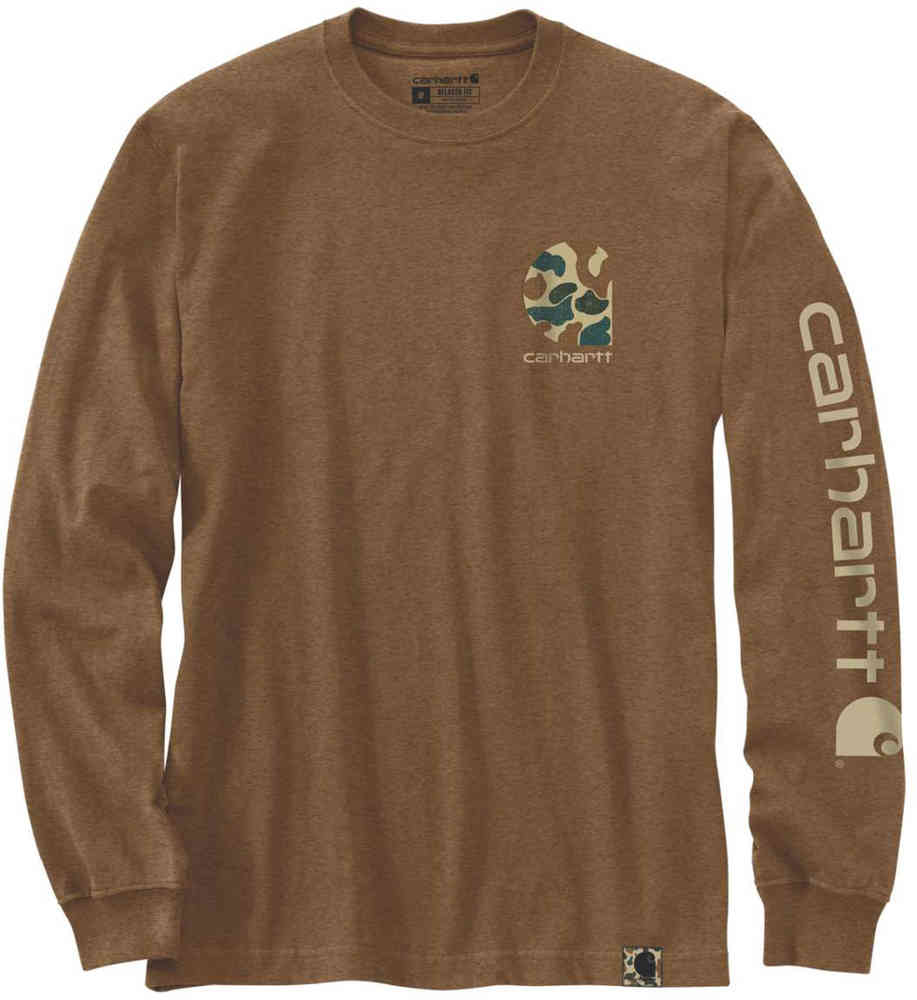 Carhartt Camo Logo Graphic Longsleeve