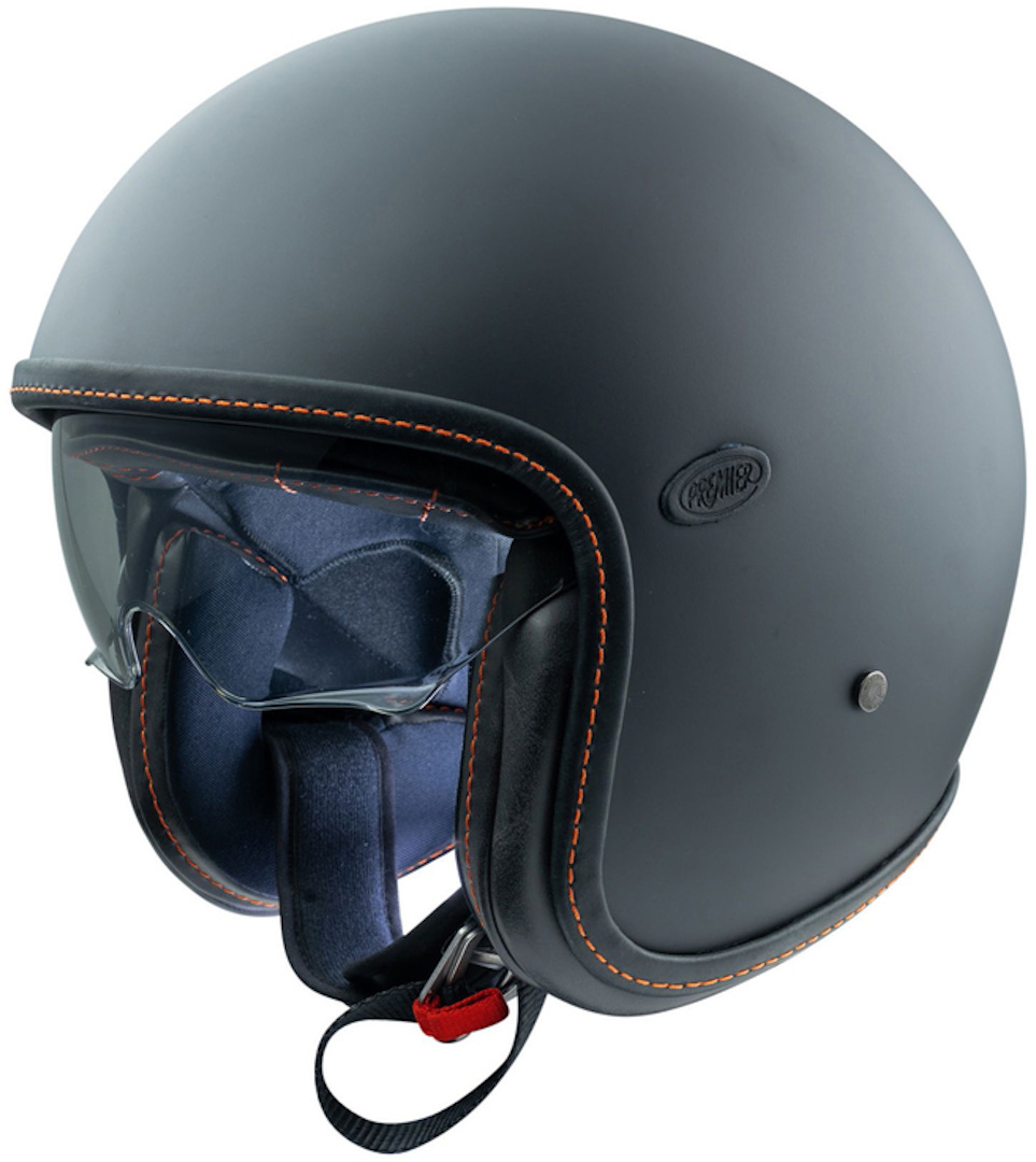 Premier Vintage Platinum Edt. U9 BM Jet Helm, zwart, afmeting S
