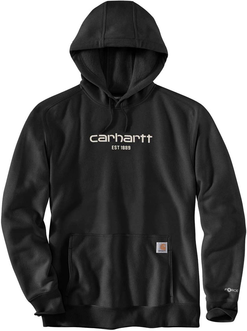 Carhartt Lightweight Logo Graphic Hoodie, zwart, afmeting M