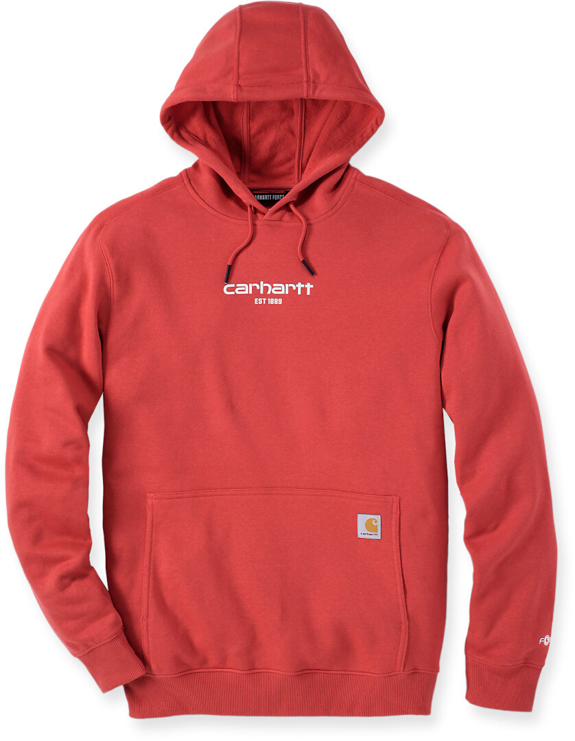 Carhartt Lightweight Logo Graphic Capuche, rouge, taille S pour Hommes