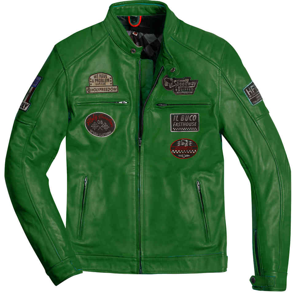 HolyFreedom Zero Evolution Veste en cuir de moto