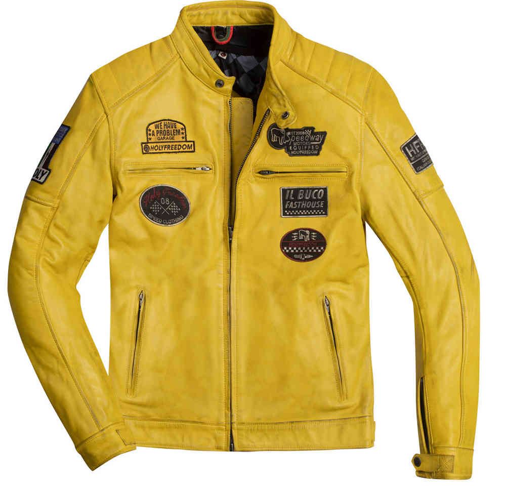 HolyFreedom Zero Evolution Motorrad Lederjacke