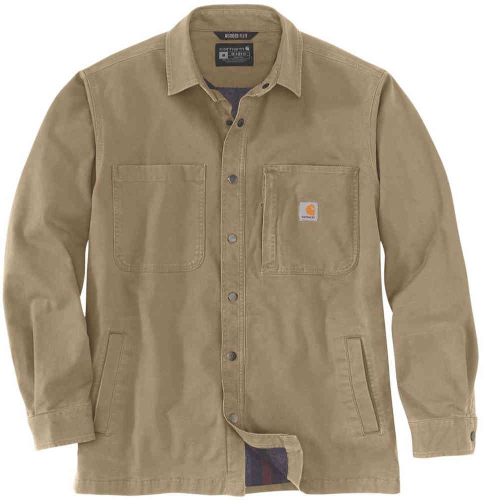 Carhartt Fleece Lined Snap Front Camicia