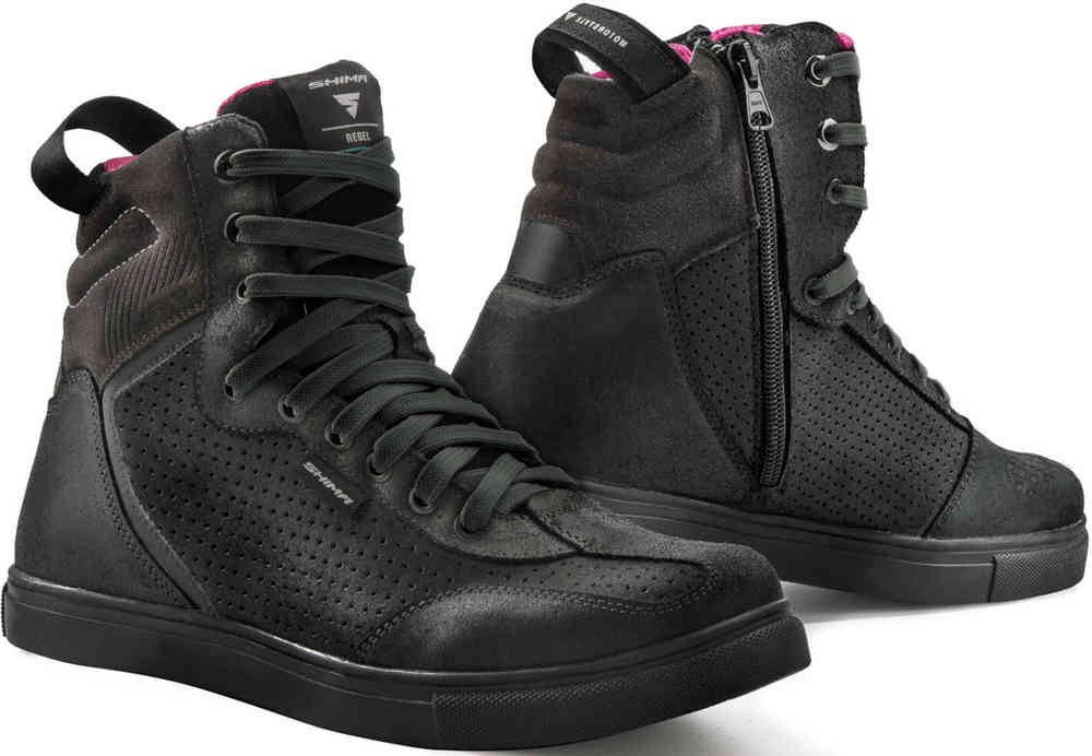 SHIMA Rebel Sapatos de motocicleta impermeáveis para senhoras