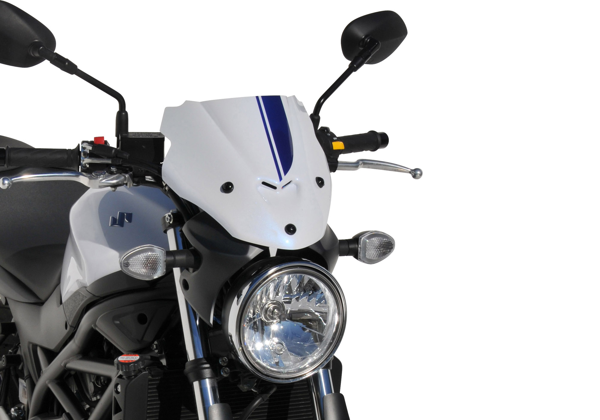 BodySTYLE couvre-phare ABS plastiques blanc