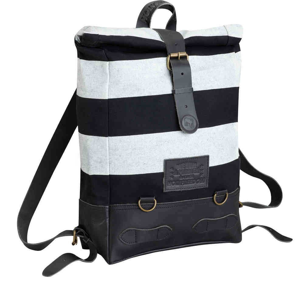 HolyFreedom Roll-Top Striped Mochila