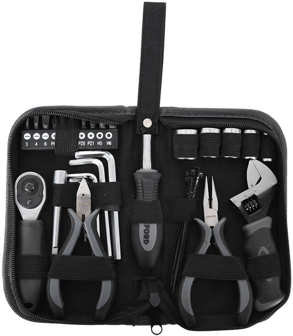 Oxford Pro Tool Kit, black, black, Size One Size
