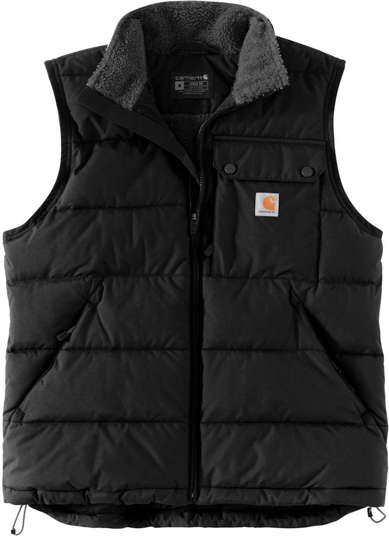 Carhartt Fit Midweight Insulated Gilet, noir, taille 2XL pour Hommes