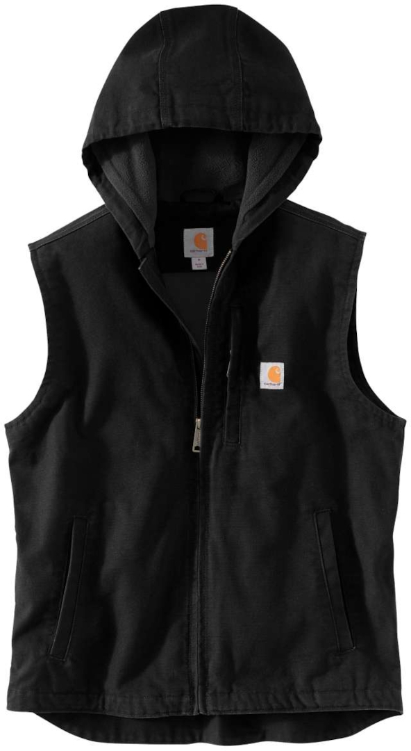 Carhartt Washed Duck Knoxville Vest, black, Size S, S Black unisex