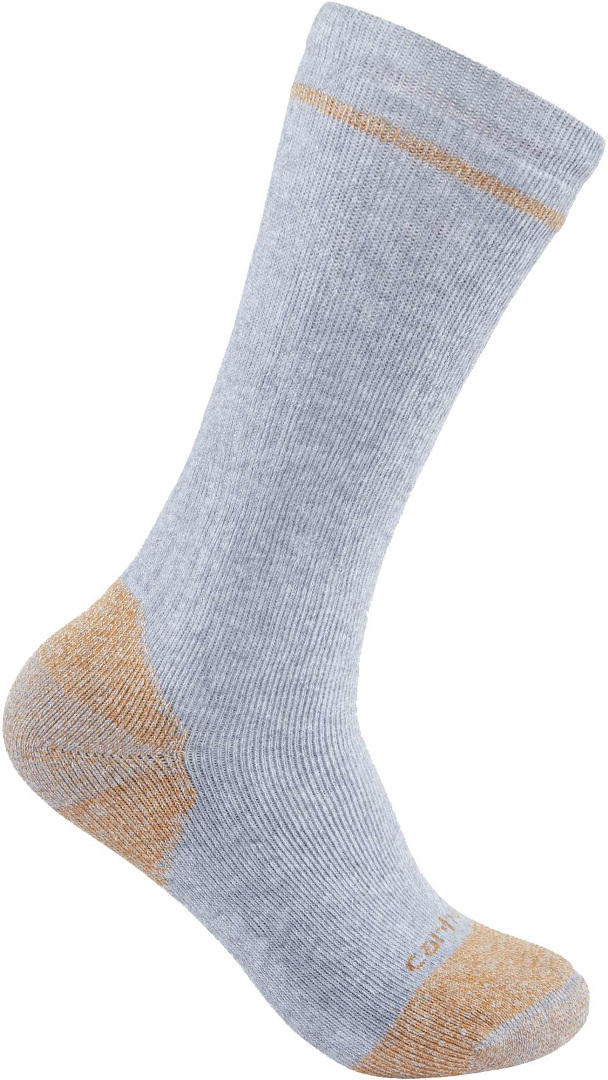 Image of Carhartt Cotton Blend Steel Toe Boot Socken (Confezione da 2), grigio, dimensione L XL