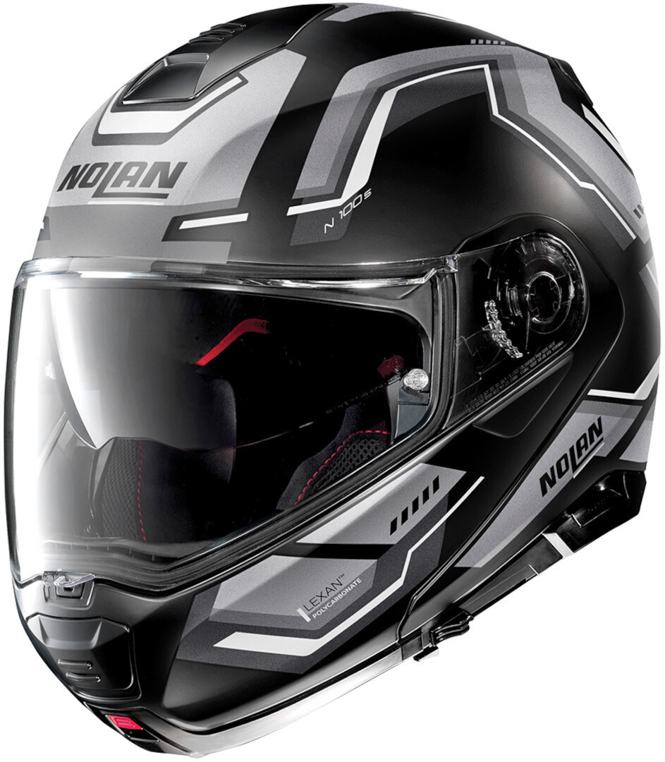 Nolan N100-5 Upwind N-Com Helmet, black-grey, Size S, black-grey, Size S