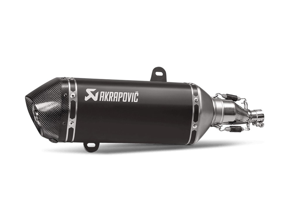 Akrapovic Slip-On Lijn Titanium Achterdemper