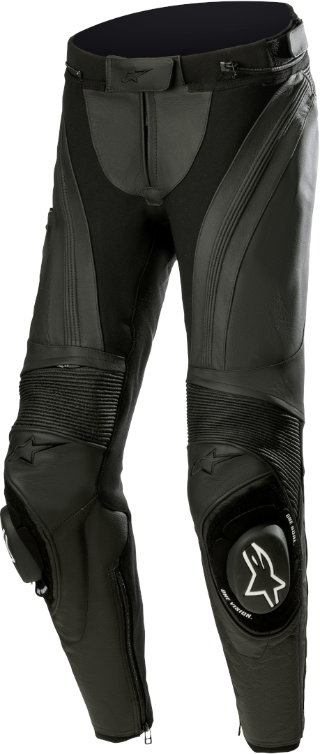 Image of Alpinestars Stella Missile V3 Pantaloni da donna in pelle da moto, nero, dimensione 40 per donne