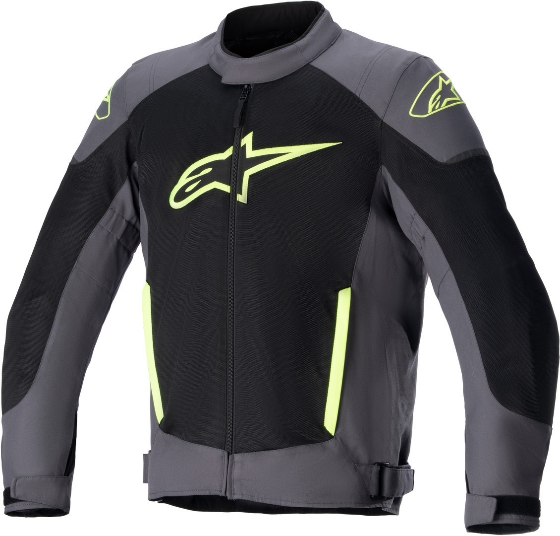 Alpinestars T-SP X Superair Мотоцикл Текстильная куртка Черный/Серый/Желтый M 