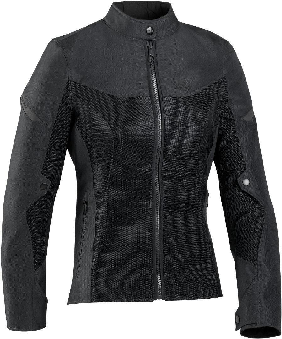 Ixon Fresh Damer Motorcykel Textil Jacka, svart, storlek S för kvinnor