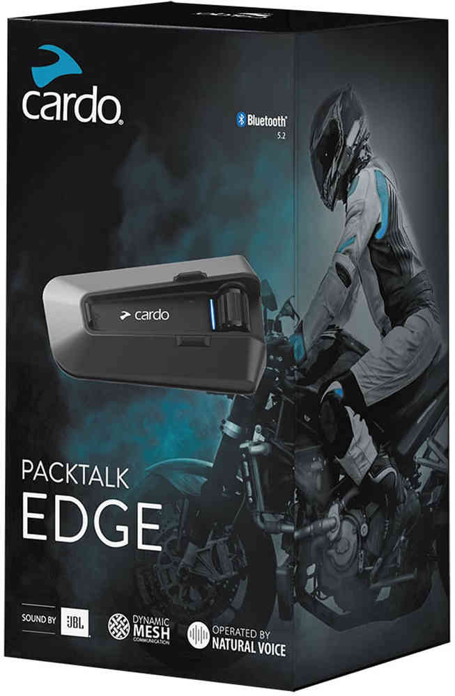 Cardo Packtalk EDGE Kommunikationssystem enkelt pakke