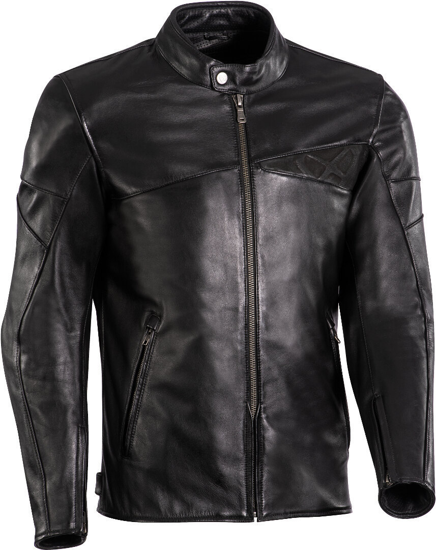 Ixon Cranky Motorcycle Leather Jacket, black, Size S, black, Size S