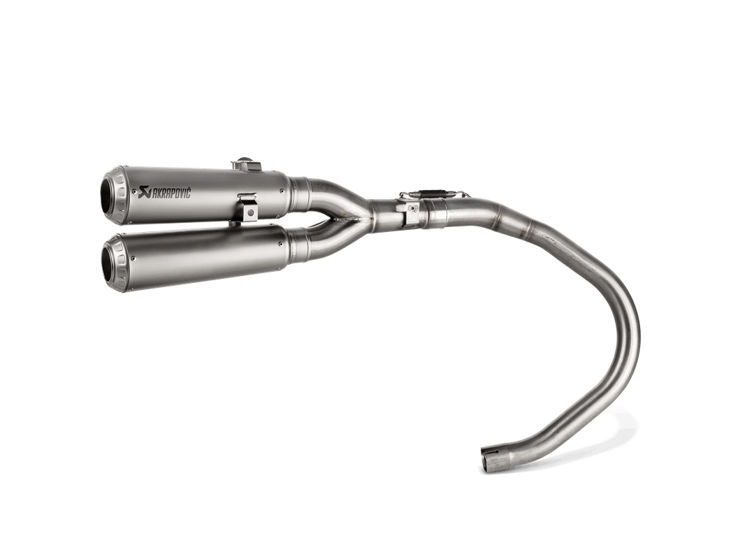 Akrapovic Slip-On Line Rear Titanium Rear Silencer, silver, silver