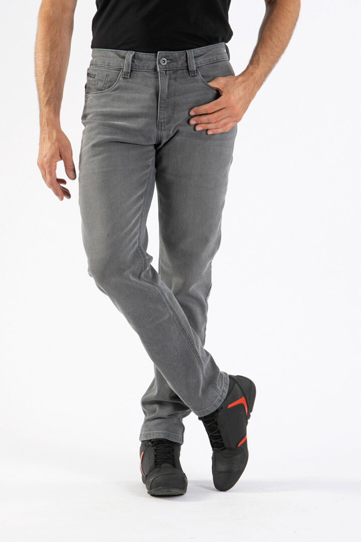 Ixon Alex Motorcycle Jeans, grey, Size 26, grey, Size 26