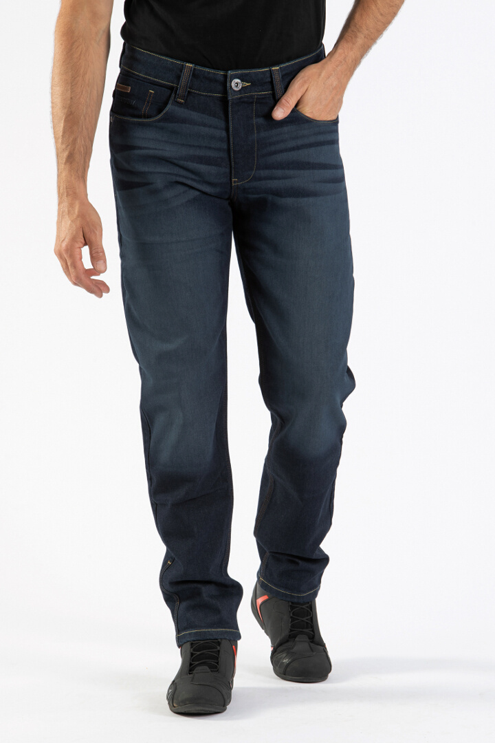 Ixon Alex Short Motorcycle Jeans, blue, Size 30, blue, Size 30