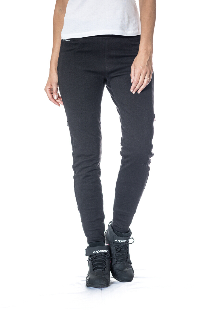 Ixon Emy Ladies Motorcycle Jeans, black, Size 28 for Women, black, Size 28 for Women