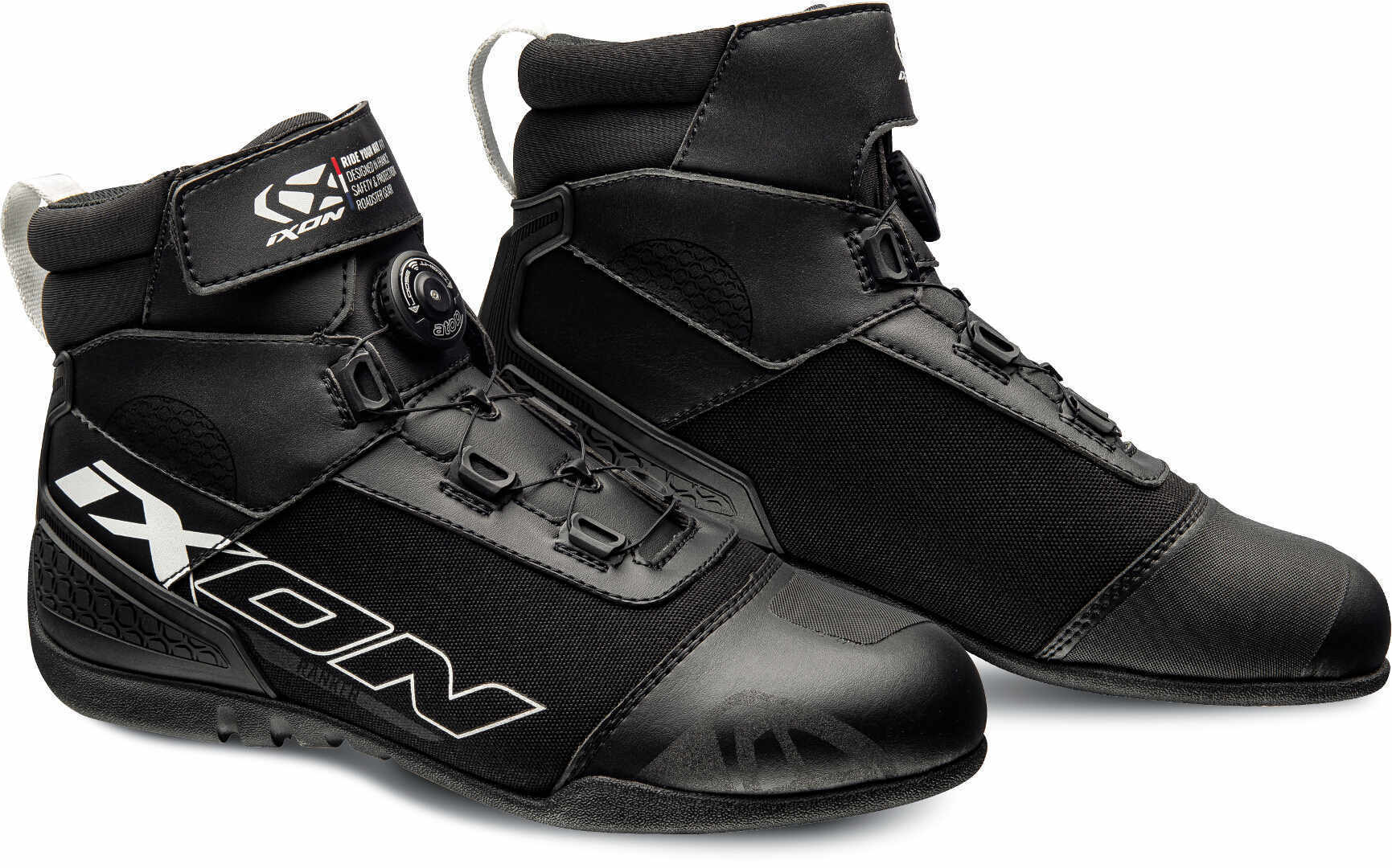 Ixon Ranker Motorcycle Shoes, black-white, Size 39, black-white, Size 39